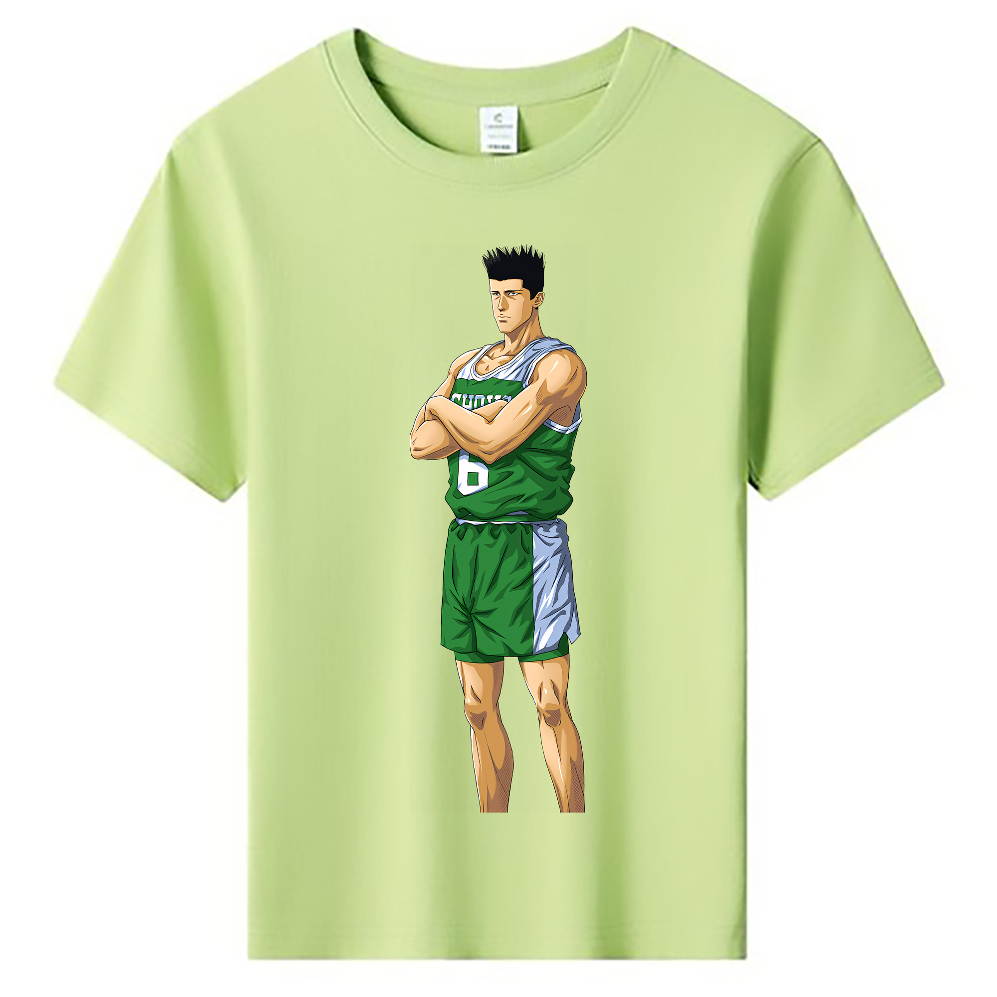（画像用） SLAM DUNK／スラムダンク 綿100％キッズTシャツ（フロントプリント）